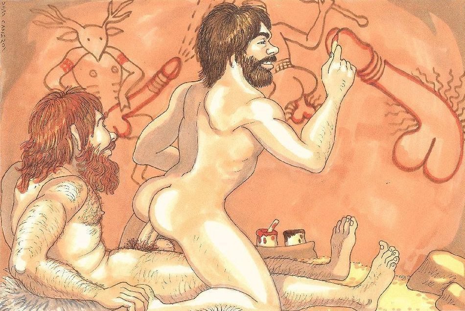 Illustration of Cave Paintings